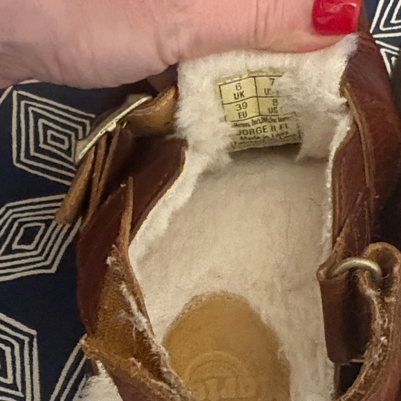 Dr. Martens Brown Leather Mules - Picture 2 of 3